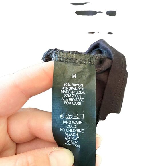 SavLaBrant Boho Maroon Red High Neck Swing Midi Dress Size Medium Sleeveless - Picture 3 of 6